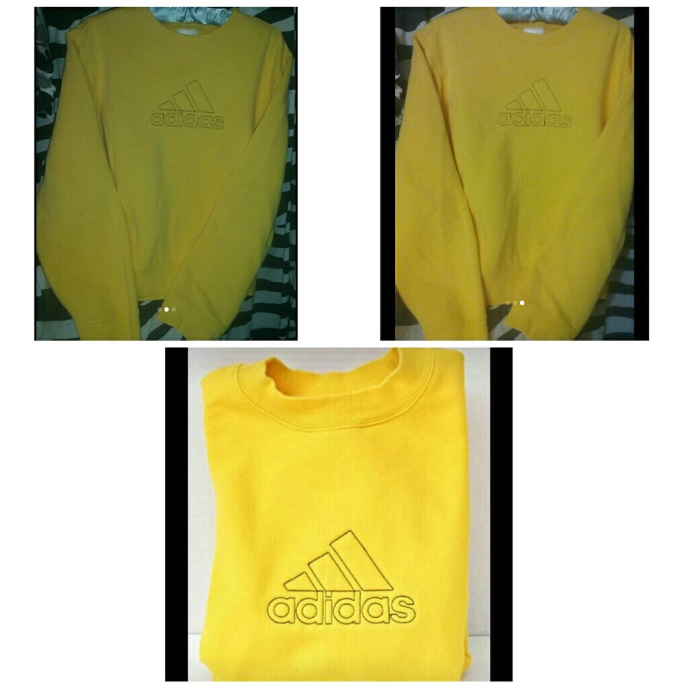 Adidas Sweater Sweet Shirt Large